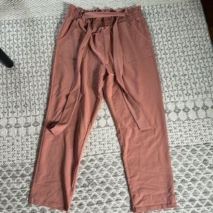 Fitted Trouser Pant w/ tie belt